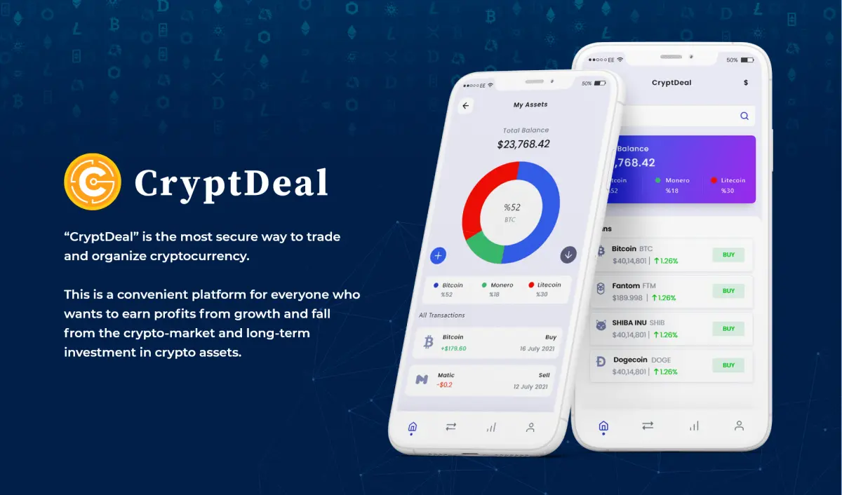 CryptDeal Crypto Trading Platform CodeStore Technologies