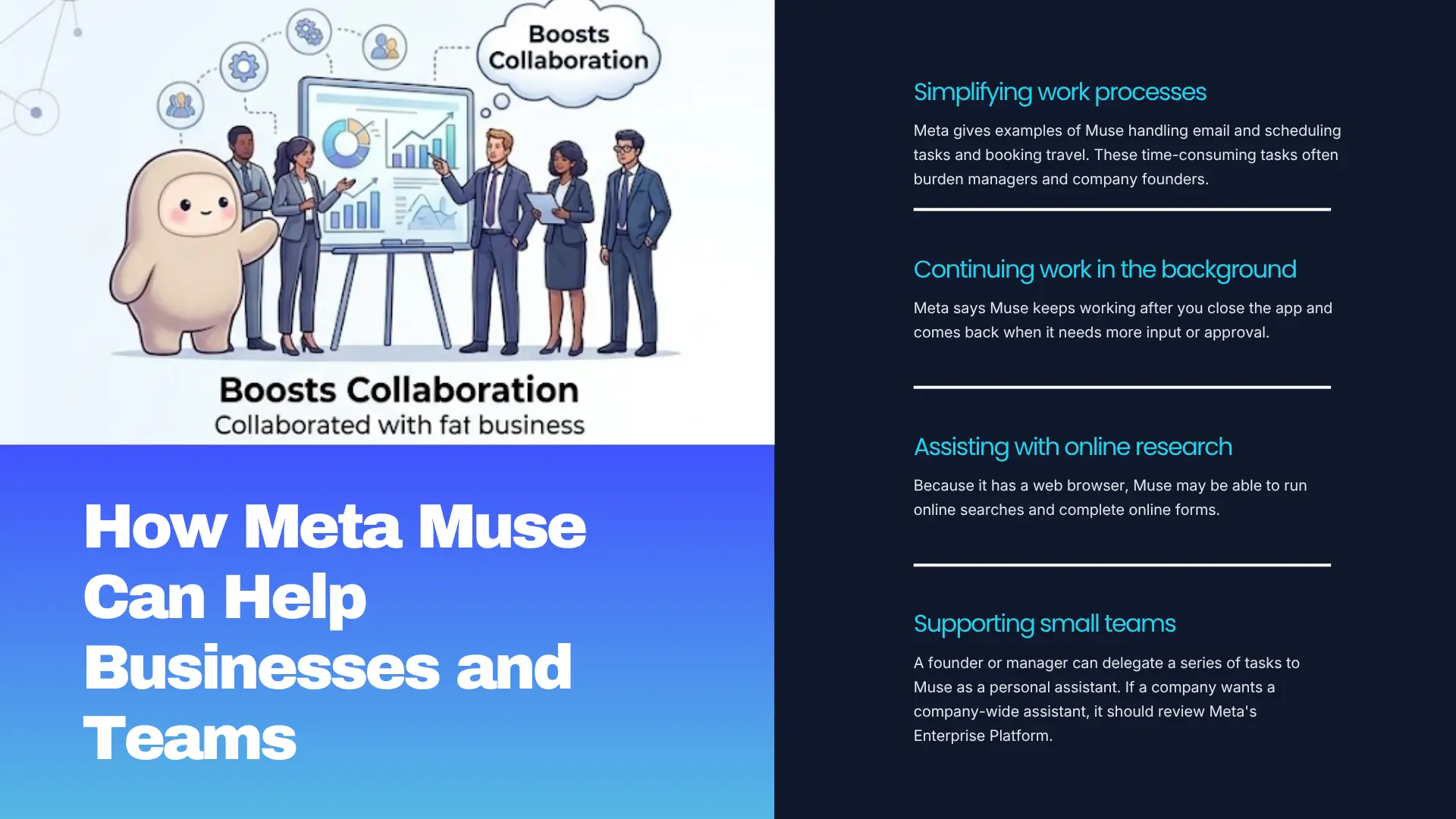 How Meta Muse Can Help Businesses and Teams