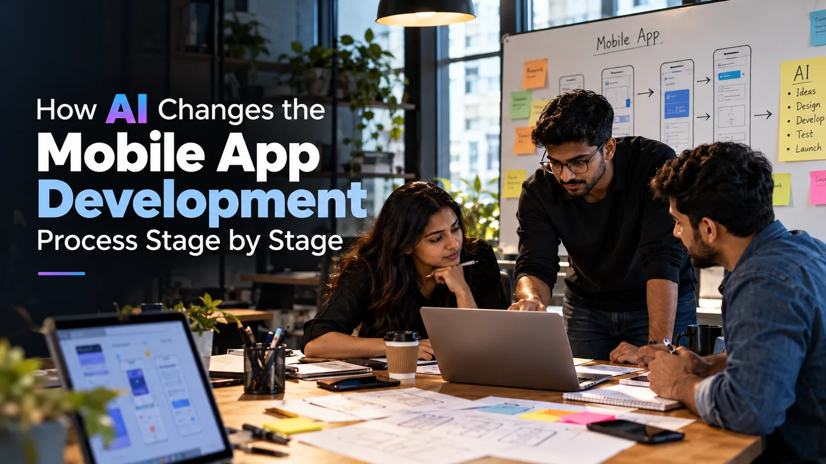 How AI Changes the Mobile App Development Process Stage by Stage