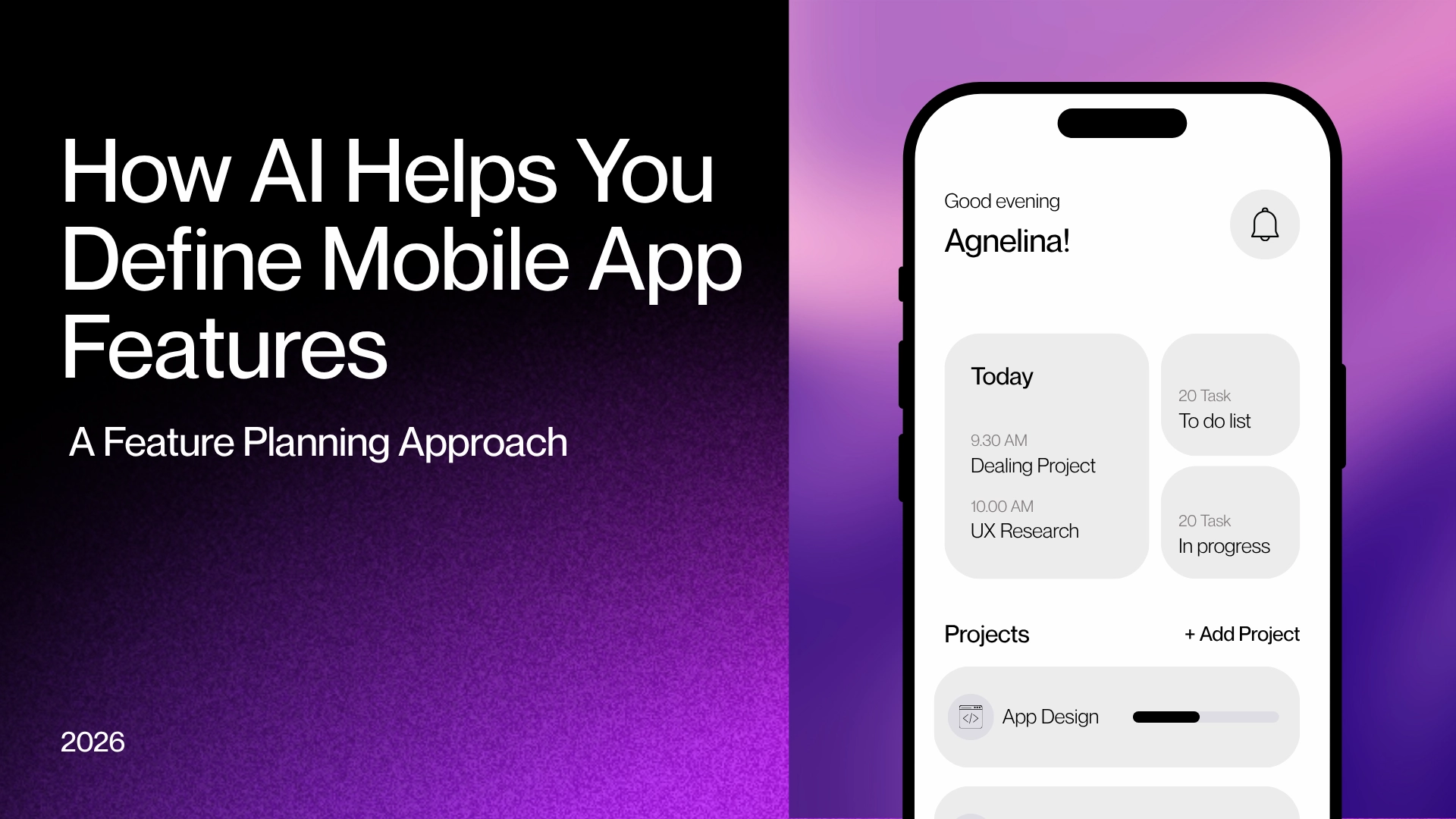 How AI helps define mobile app features and build a feature list